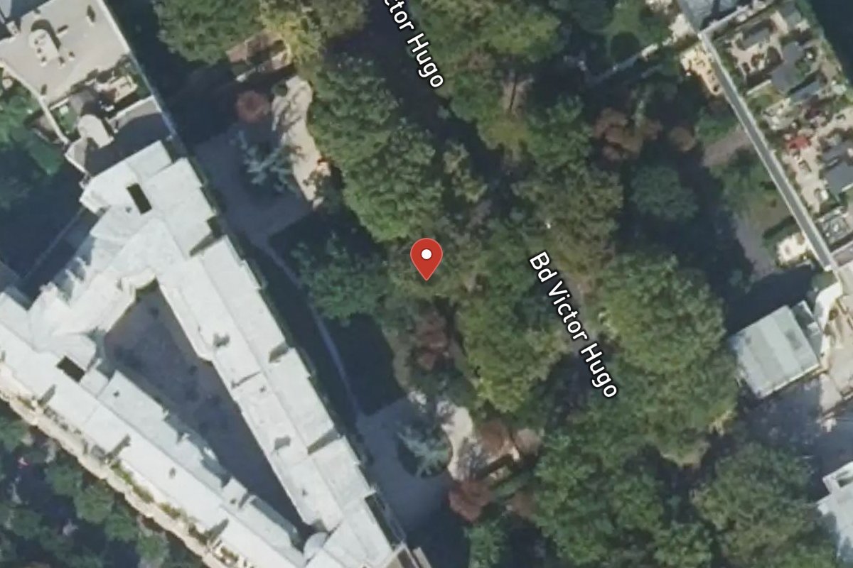 Vue satellite — 43 Boulevard Victor Hugo