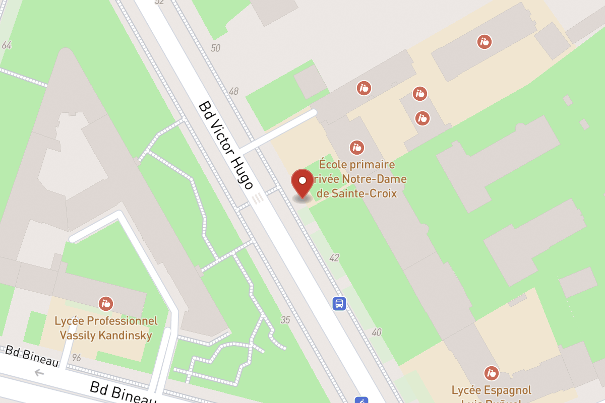 Plan de situation — 44 Boulevard Victor Hugo