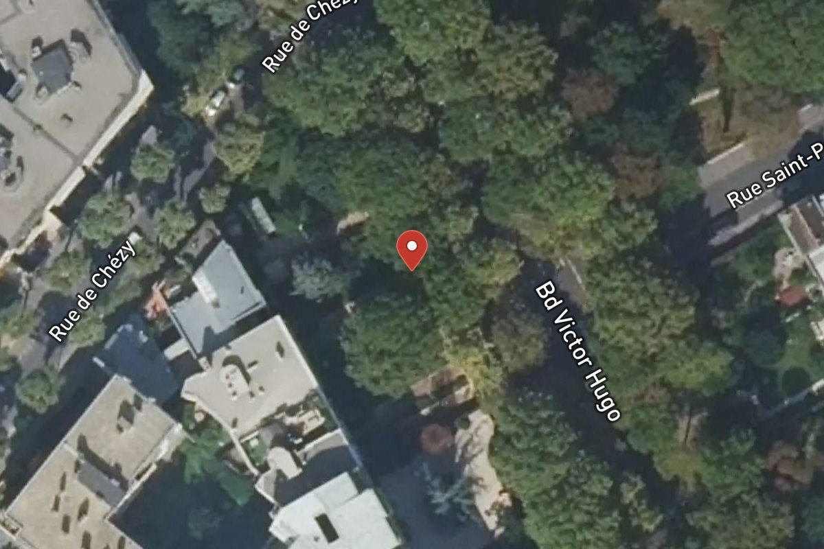 Vue satellite — 47 Boulevard Victor Hugo