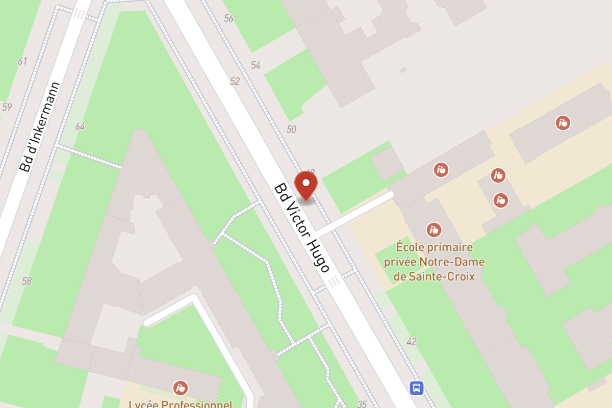 Plan de situation — 48BIS Boulevard Victor Hugo