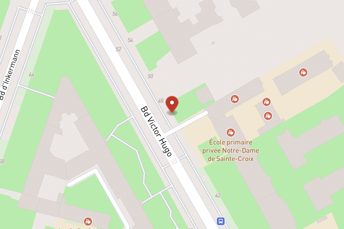Plan de situation — 48 Boulevard Victor Hugo