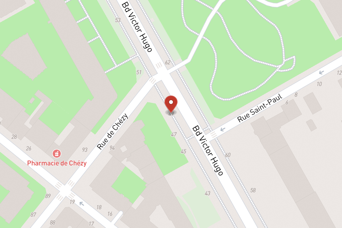 Plan de situation — 49 Boulevard Victor Hugo
