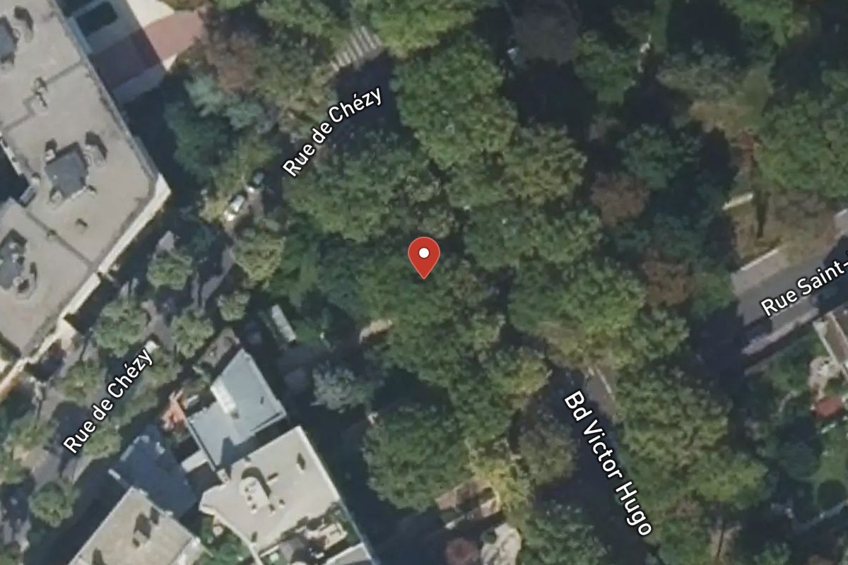 Vue satellite — 49 Boulevard Victor Hugo