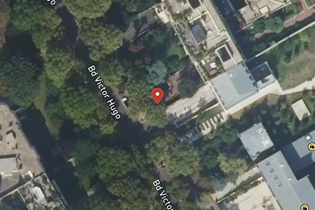 Vue satellite — 50 Boulevard Victor Hugo