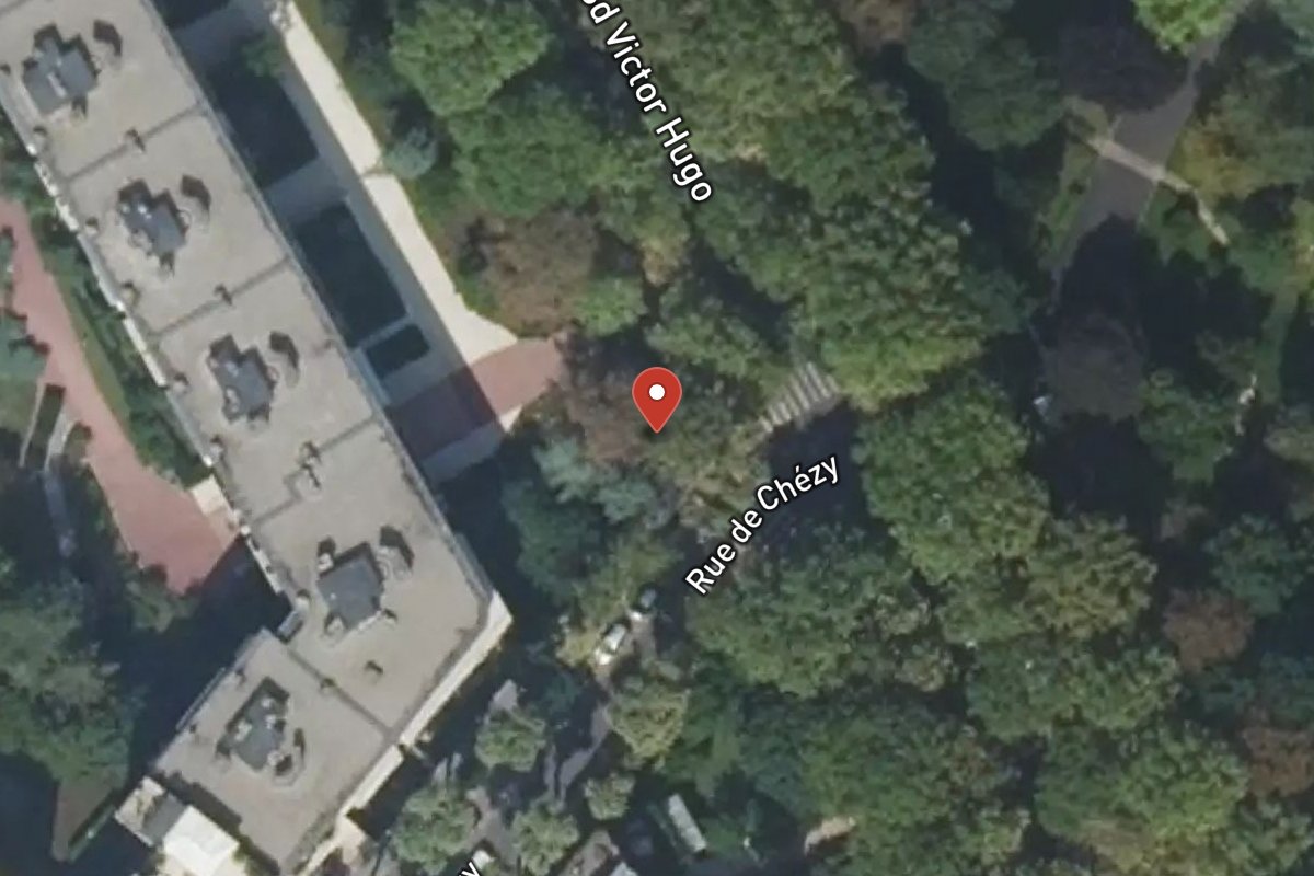 Vue satellite — 51 Boulevard Victor Hugo