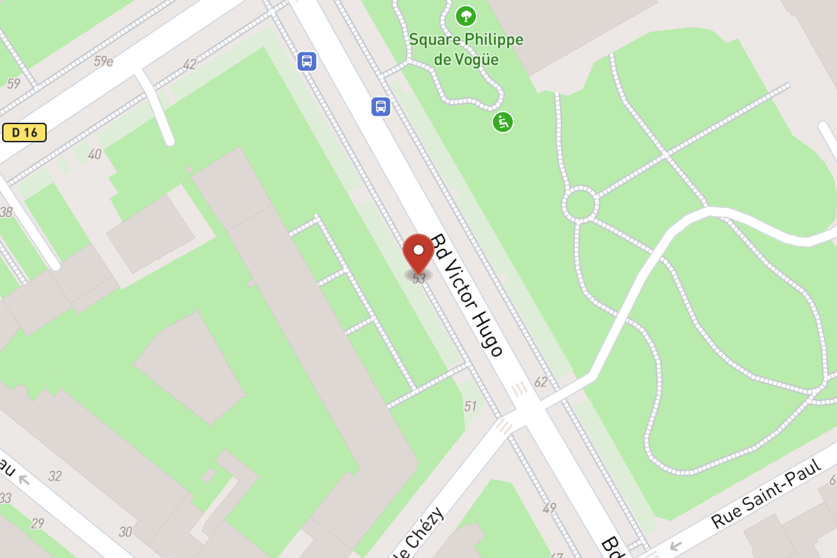 Plan de situation — 53 Boulevard Victor Hugo