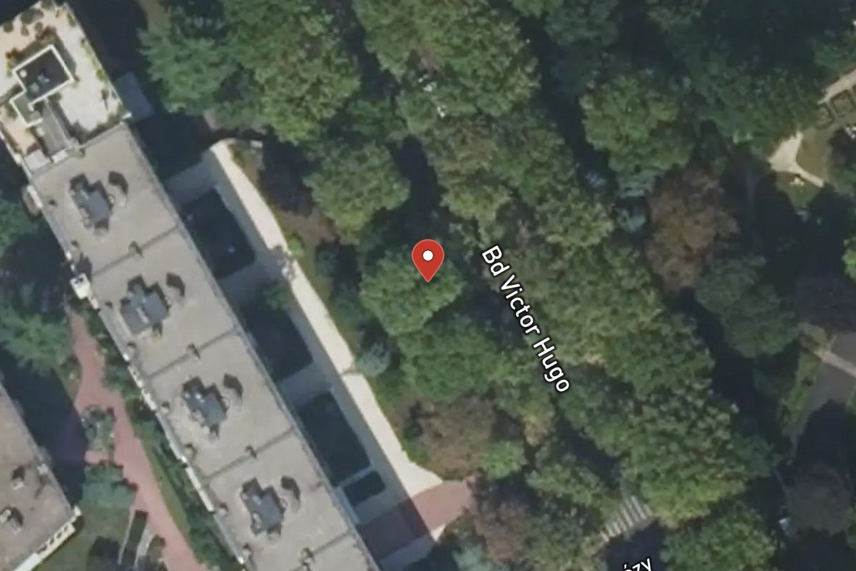 Vue satellite — 53 Boulevard Victor Hugo