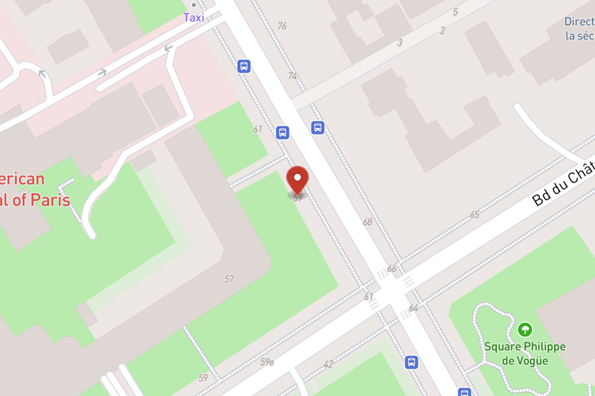 Plan de situation — 59 Boulevard Victor Hugo
