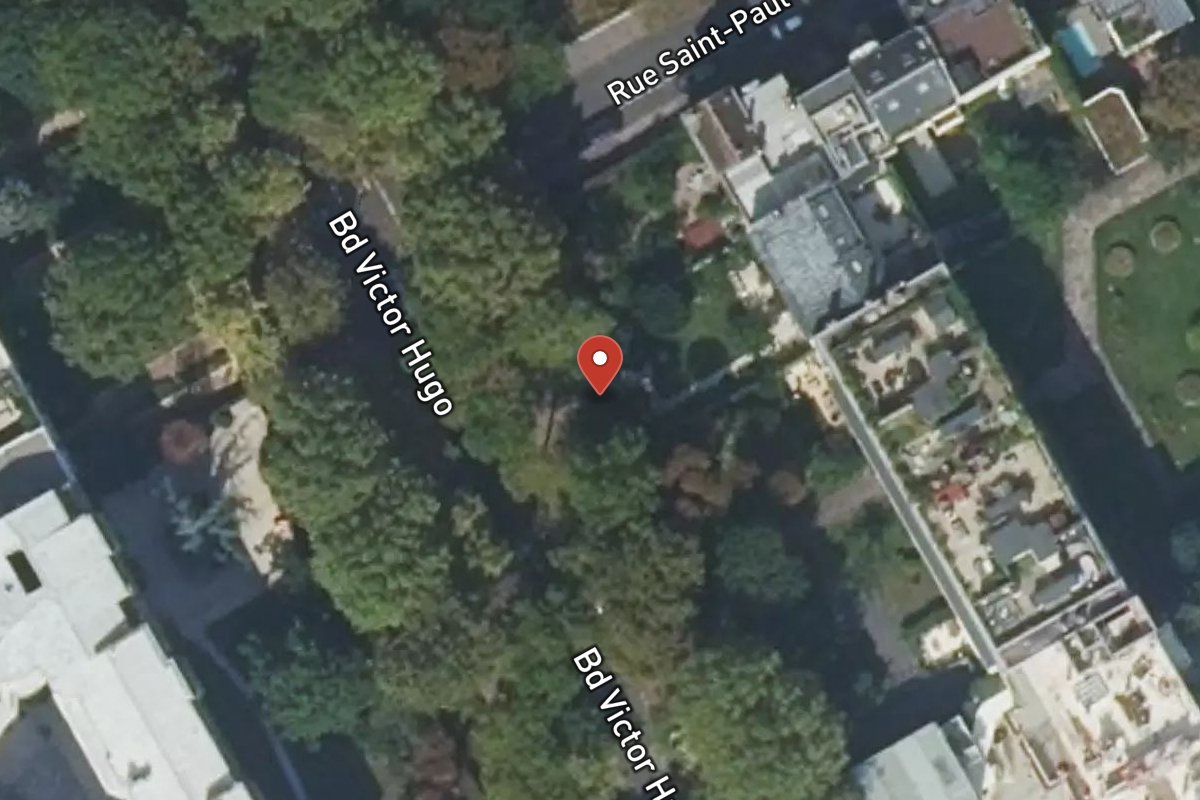 Vue satellite — 60BIS Boulevard Victor Hugo