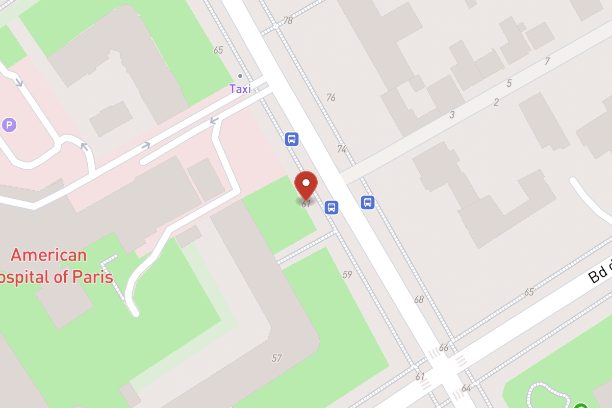 Plan de situation — 61 Boulevard Victor Hugo