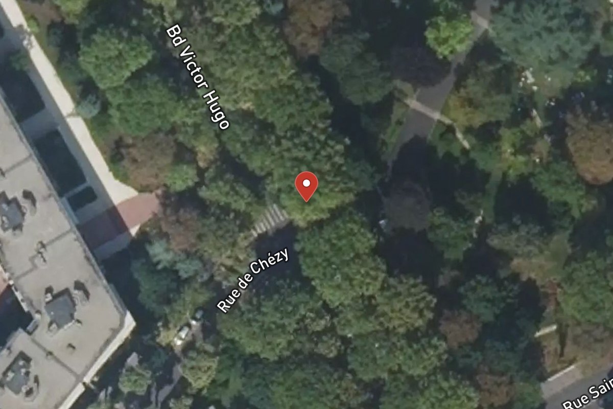 Vue satellite — 62 Boulevard Victor Hugo