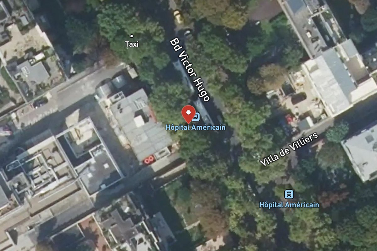 Vue satellite — 63 Boulevard Victor Hugo