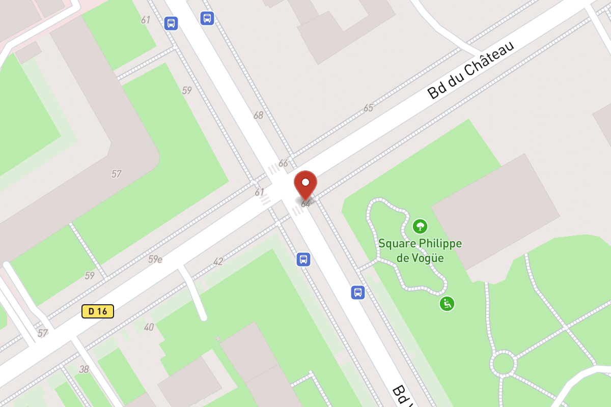 Plan de situation — 64 Boulevard Victor Hugo