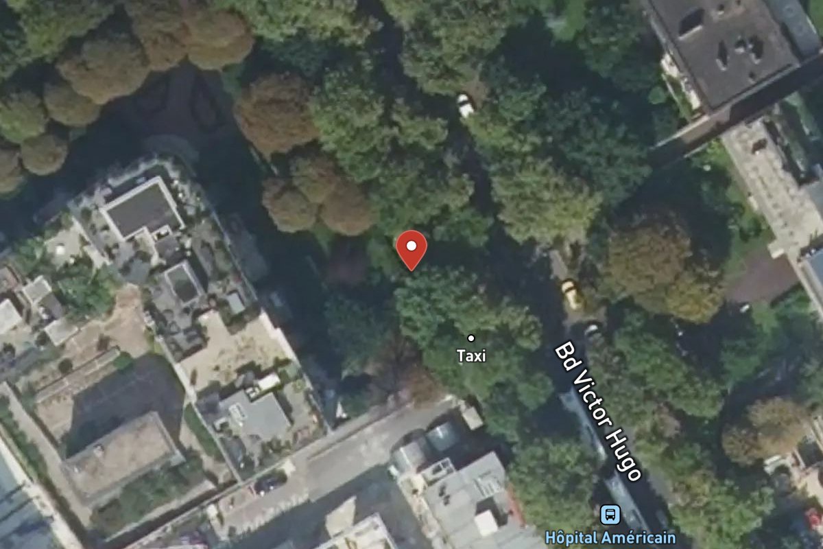 Vue satellite — 65 Boulevard Victor Hugo