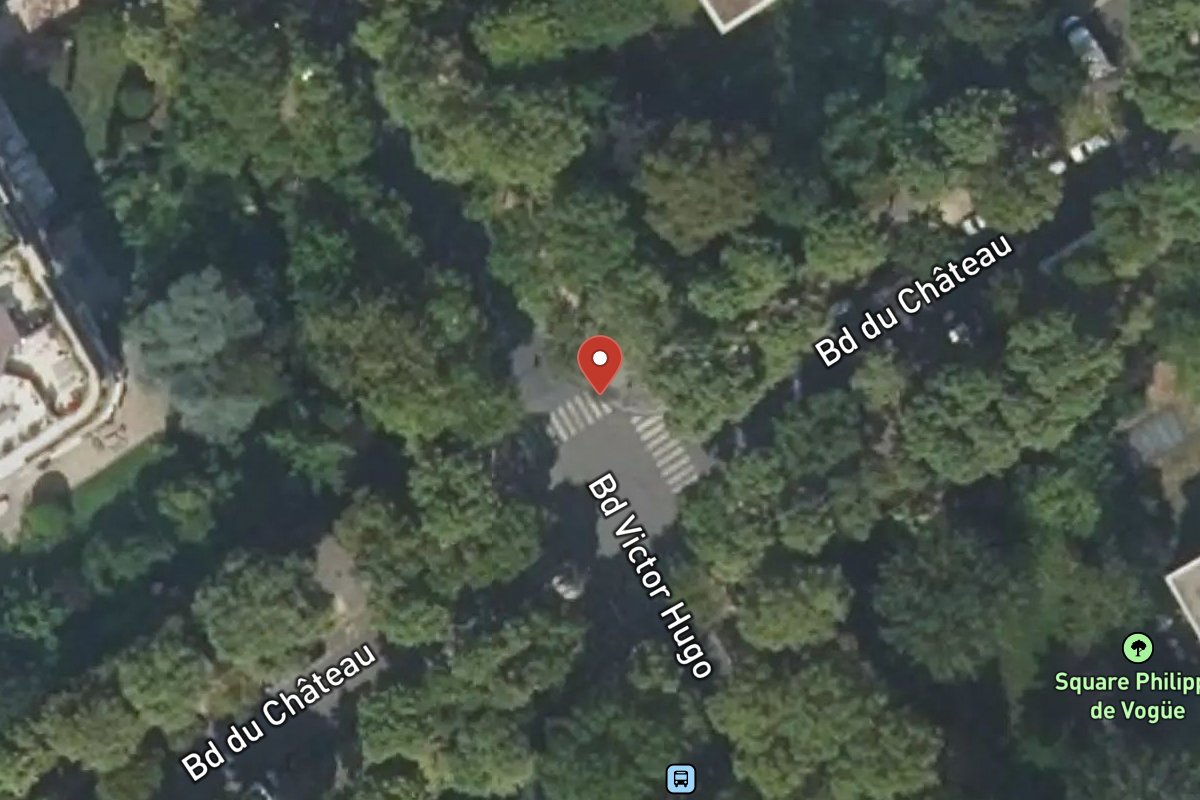 Vue satellite — 66 Boulevard Victor Hugo