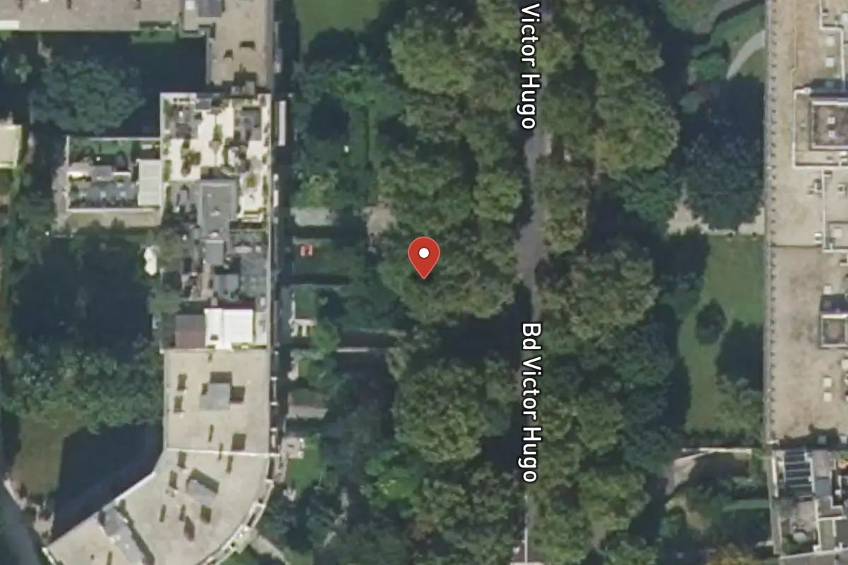 Vue satellite — 69 Boulevard Victor Hugo