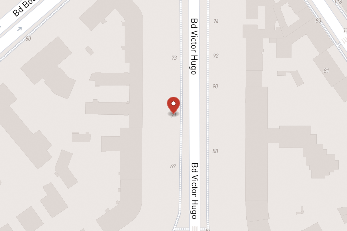 Plan de situation — 71 Boulevard Victor Hugo