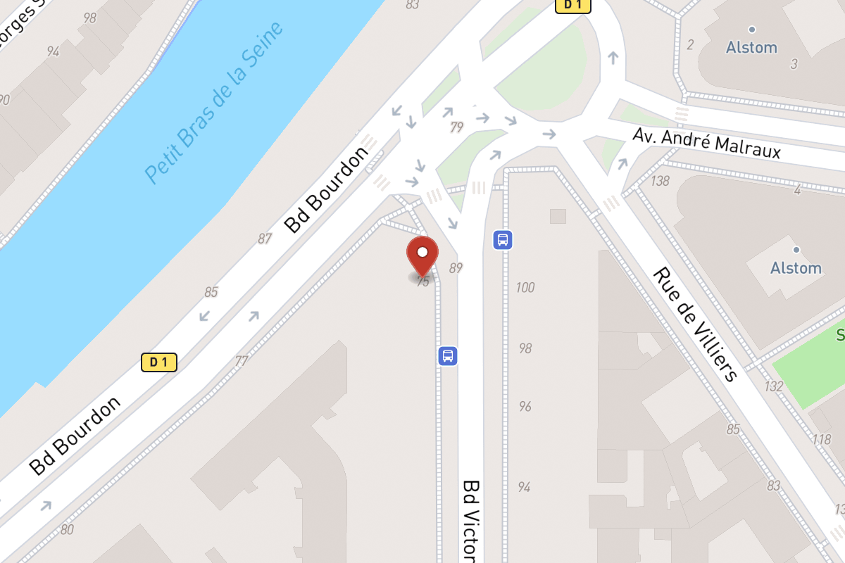 Plan de situation — 75 Boulevard Victor Hugo