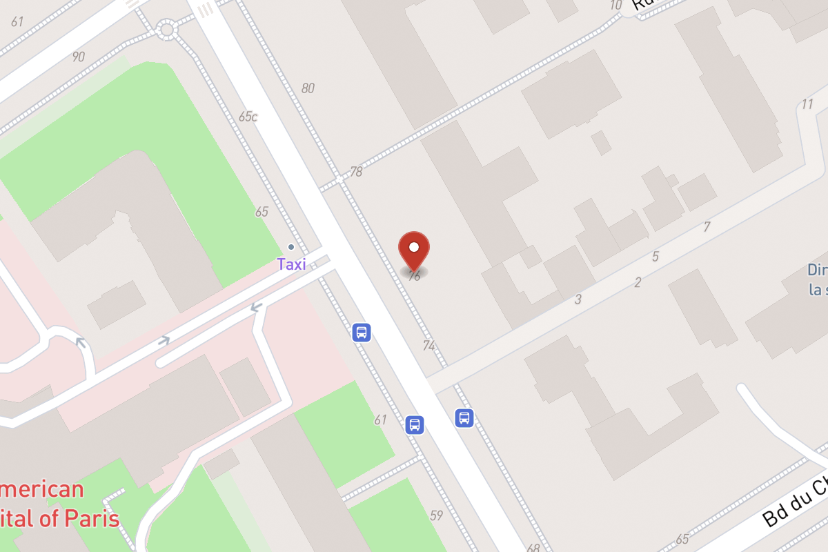 Plan de situation — 76 Boulevard Victor Hugo