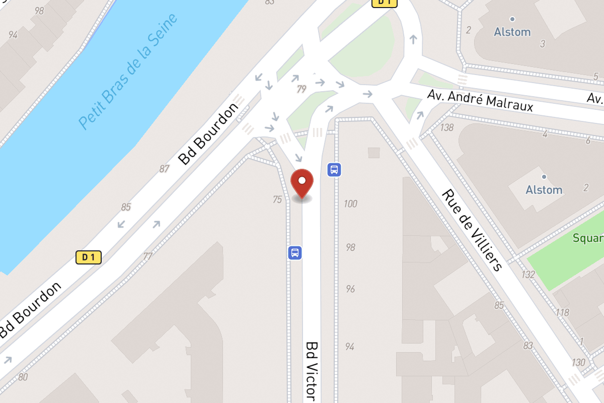 Plan de situation — 77 Boulevard Victor Hugo