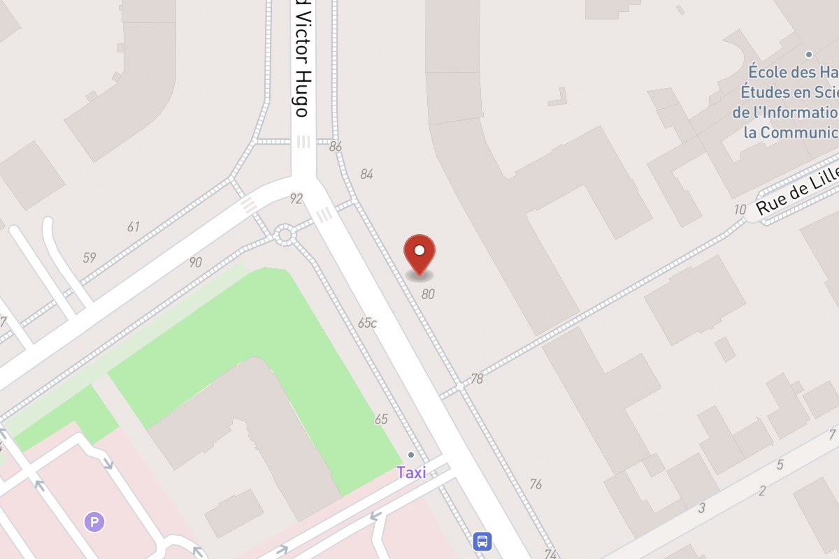 Plan de situation — 82 Boulevard Victor Hugo