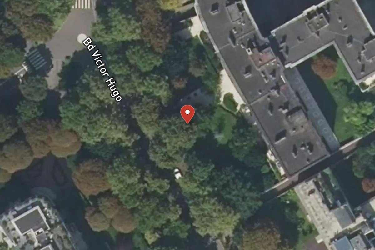 Vue satellite — 82 Boulevard Victor Hugo
