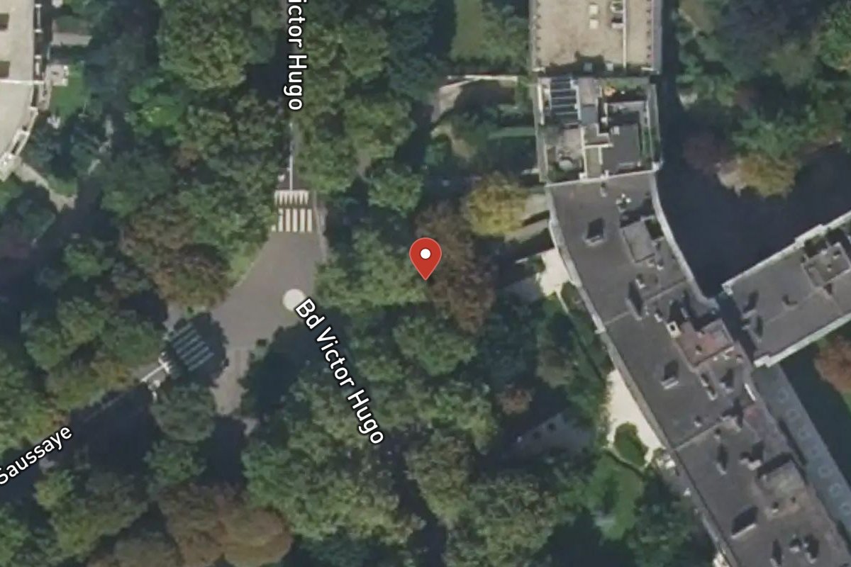 Vue satellite — 84 Boulevard Victor Hugo