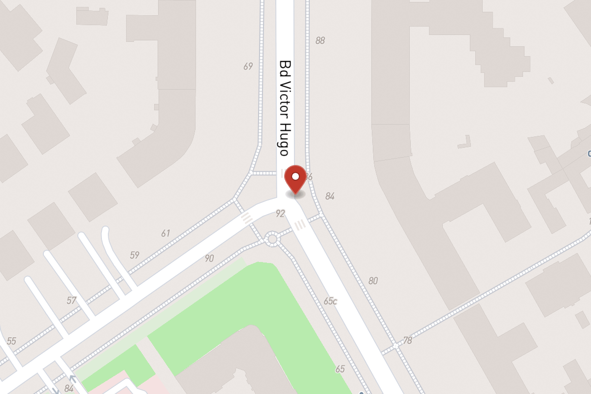 Plan de situation — 86BIS Boulevard Victor Hugo