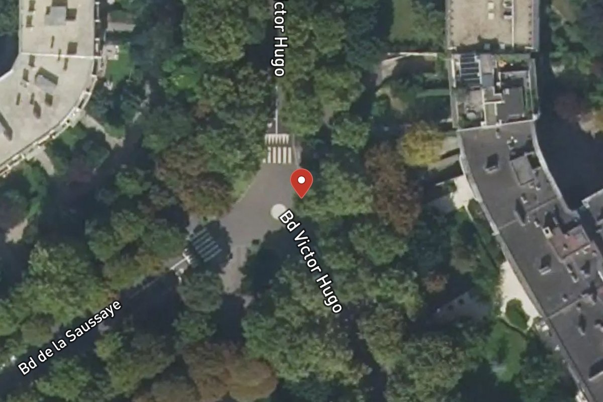 Vue satellite — 86BIS Boulevard Victor Hugo