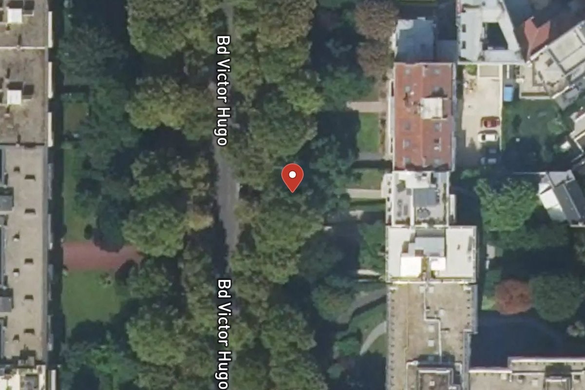 Vue satellite — 90BIS Boulevard Victor Hugo