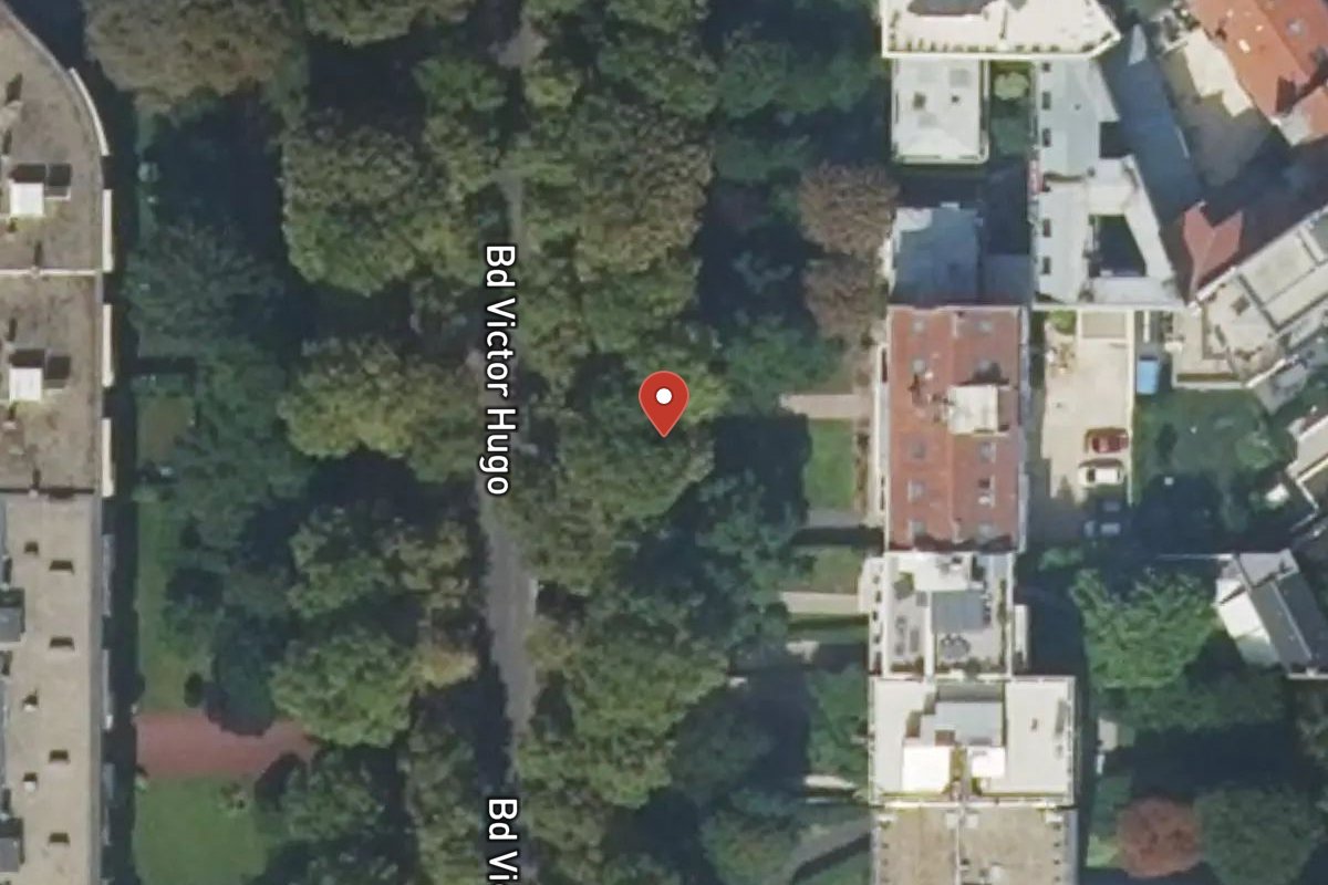 Vue satellite — 92 Boulevard Victor Hugo