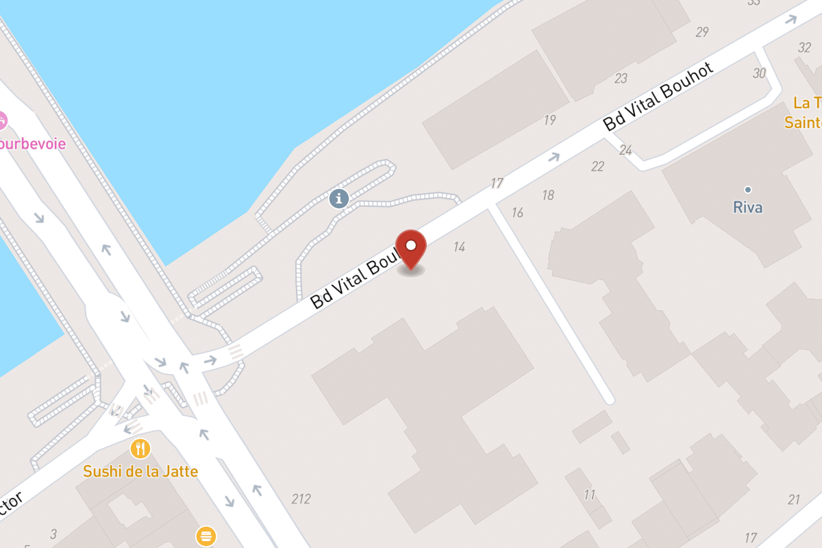 Plan de situation — 10 Boulevard Vital Bouhot