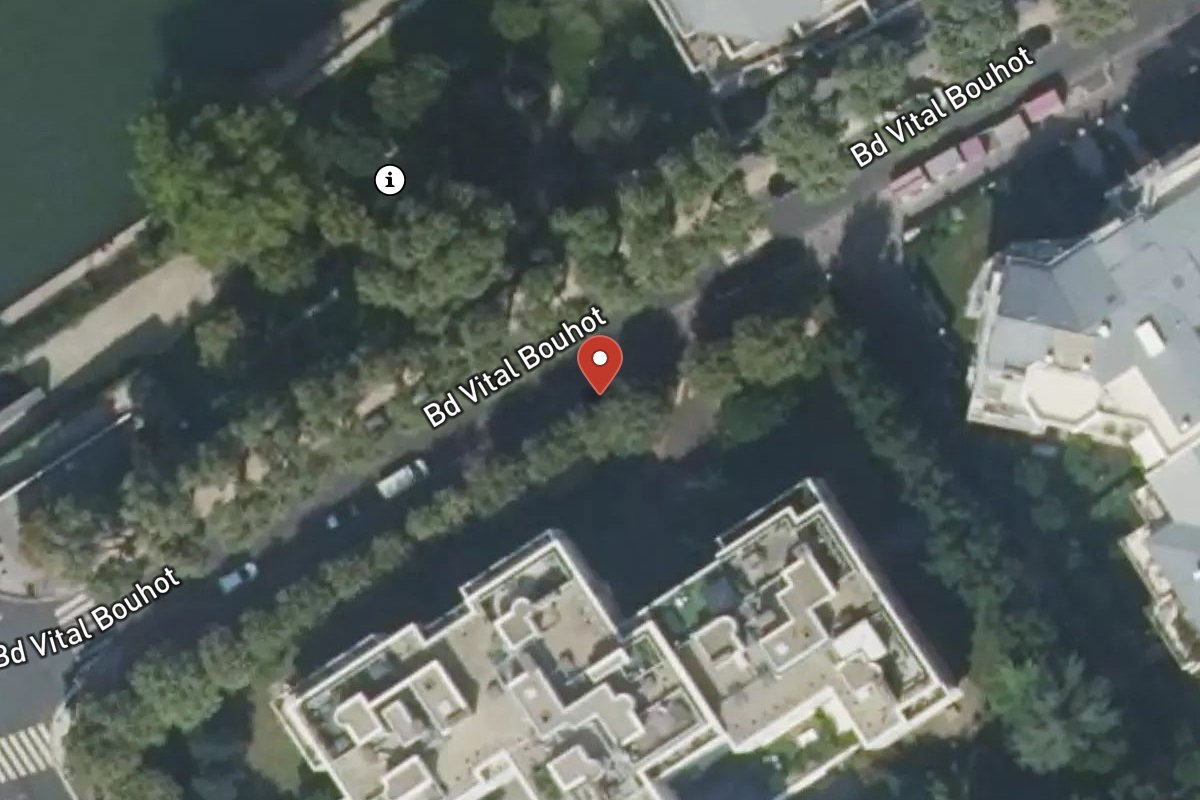 Vue satellite — 10 Boulevard Vital Bouhot