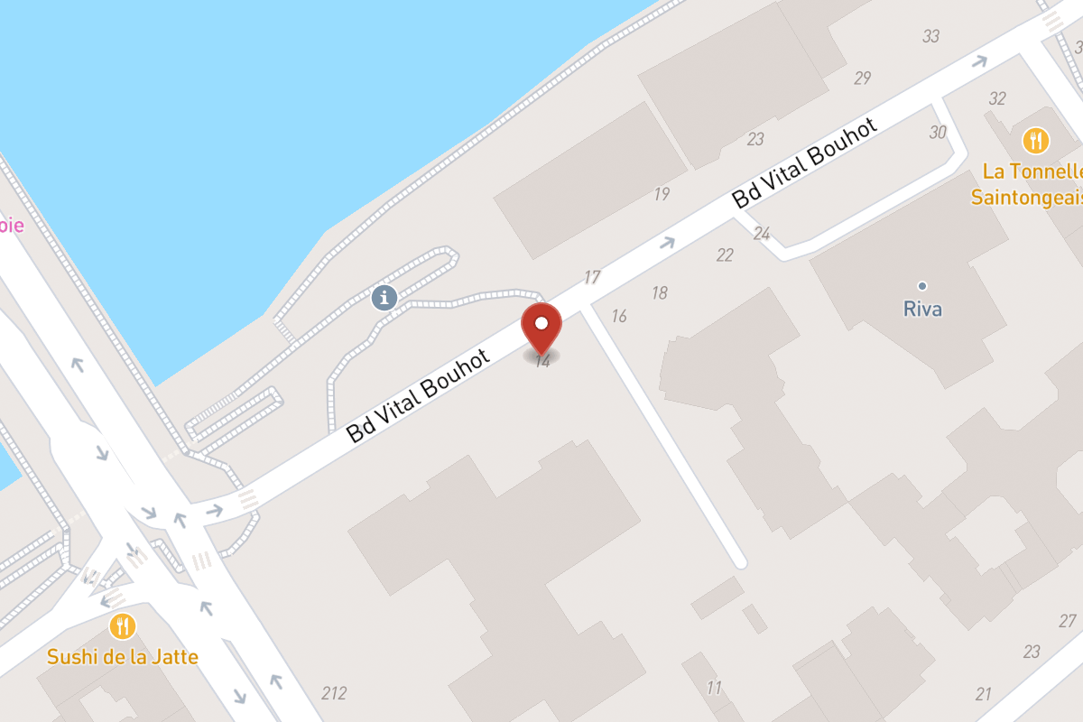 Plan de situation — 14 Boulevard Vital Bouhot