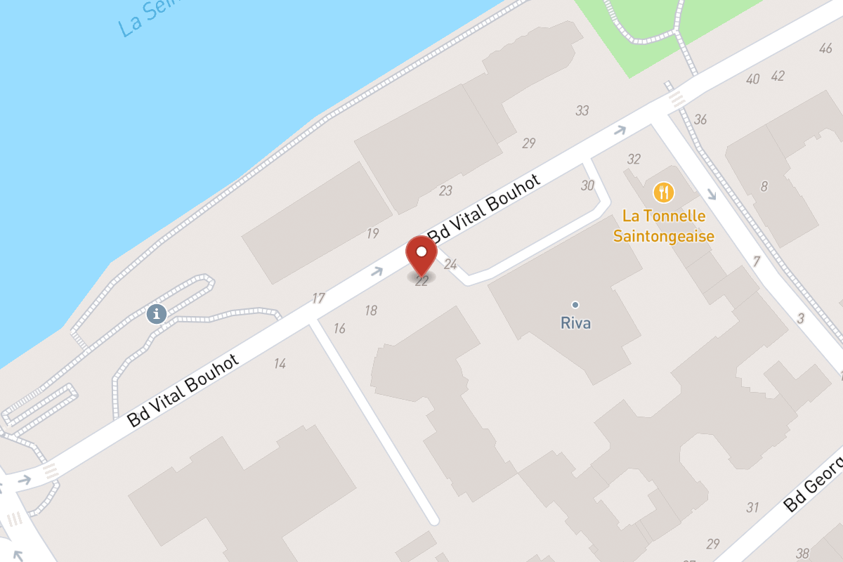 Plan de situation — 22 Boulevard Vital Bouhot