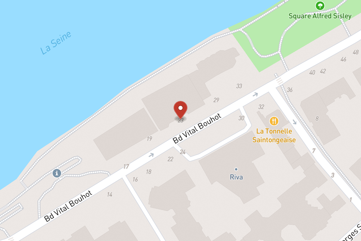 Plan de situation — 23 Boulevard Vital Bouhot