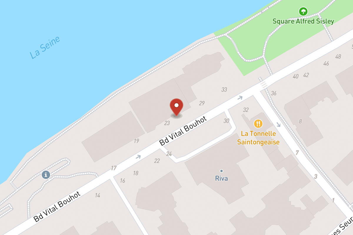 Plan de situation — 25 Boulevard Vital Bouhot