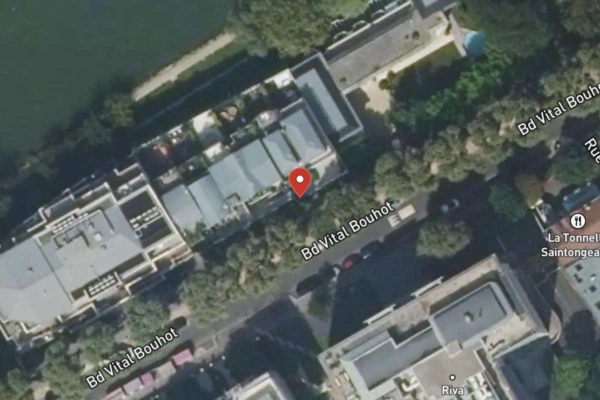 Vue satellite — 25 Boulevard Vital Bouhot