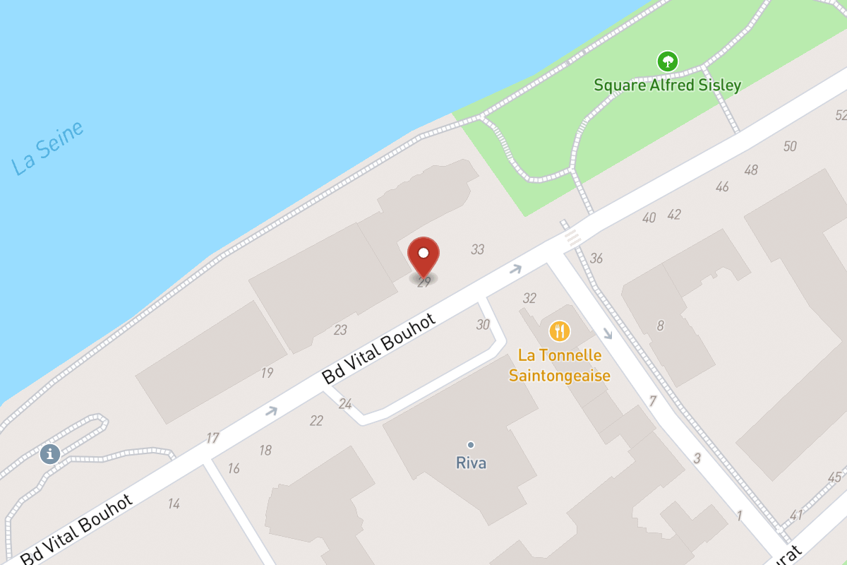 Plan de situation — 29 Boulevard Vital Bouhot