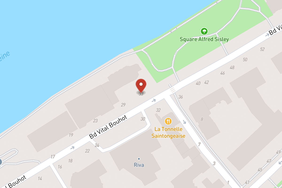 Plan de situation — 33 Boulevard Vital Bouhot
