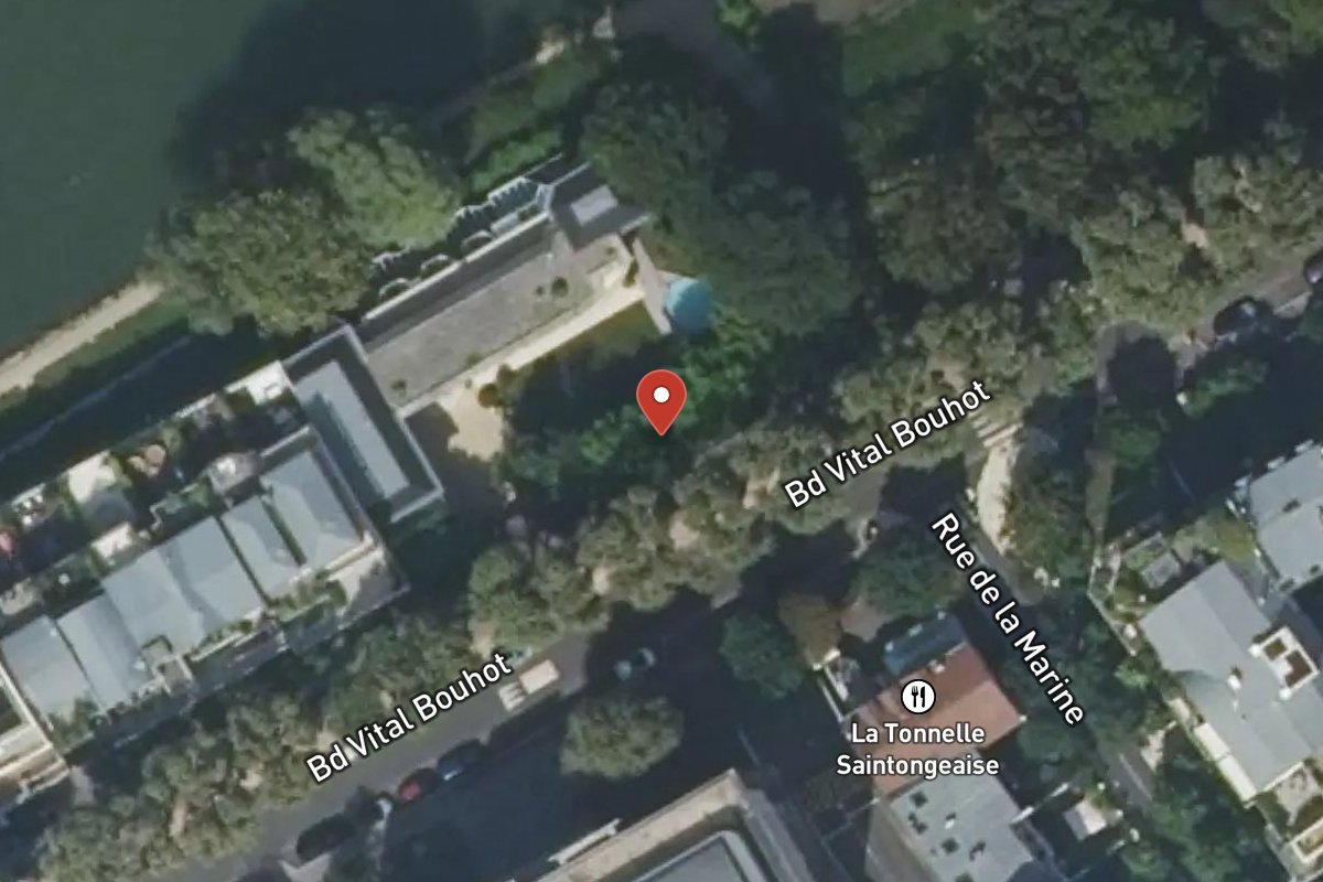 Vue satellite — 33 Boulevard Vital Bouhot