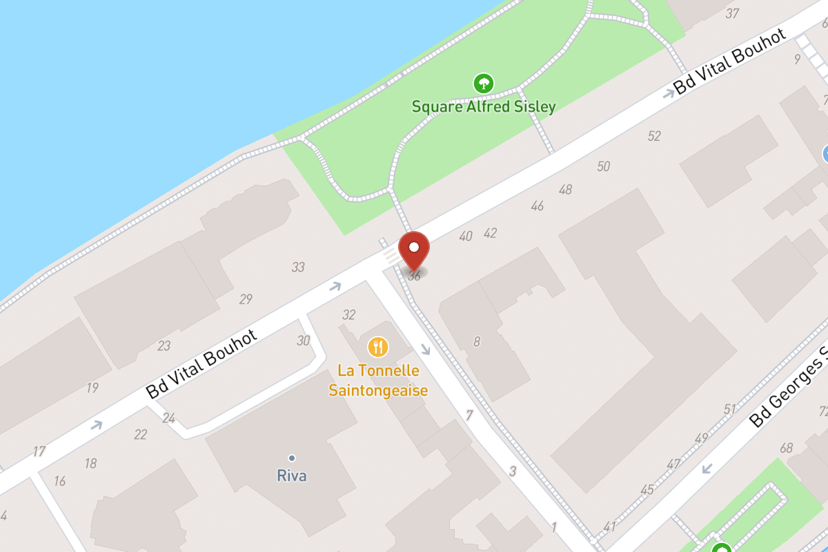 Plan de situation — 36 Boulevard Vital Bouhot