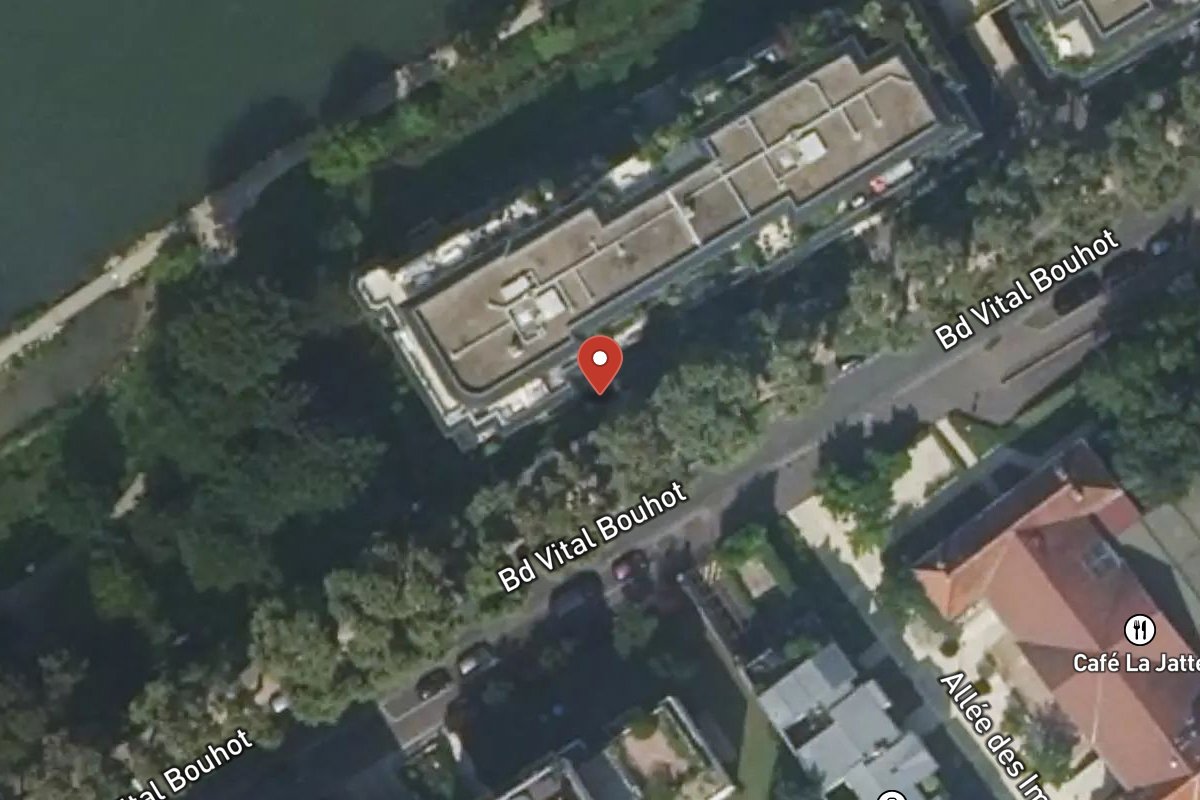 Vue satellite — 37 Boulevard Vital Bouhot