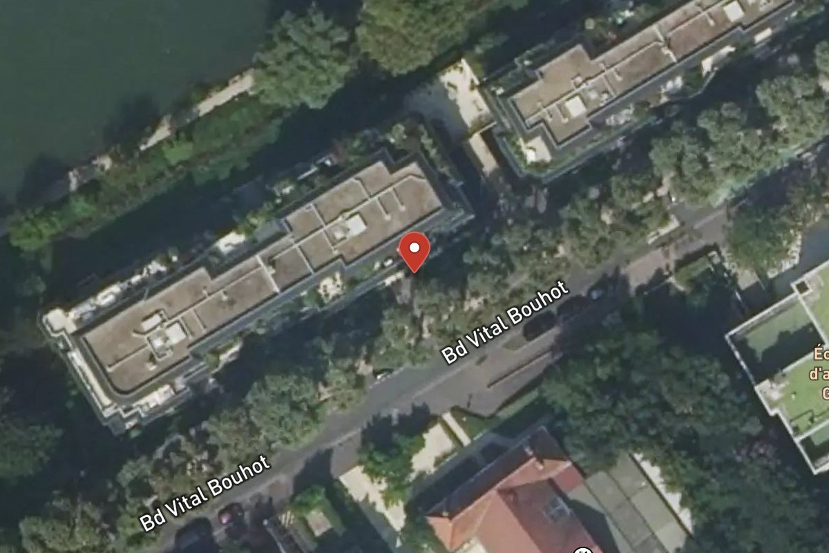 Vue satellite — 39 Boulevard Vital Bouhot