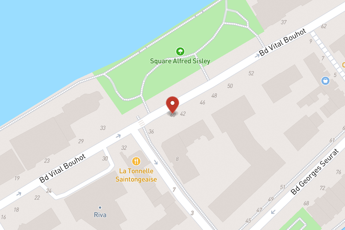 Plan de situation — 40 Boulevard Vital Bouhot