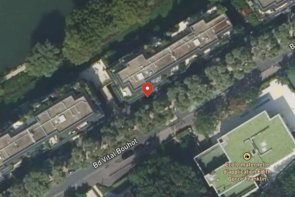 Vue satellite — 41 Boulevard Vital Bouhot