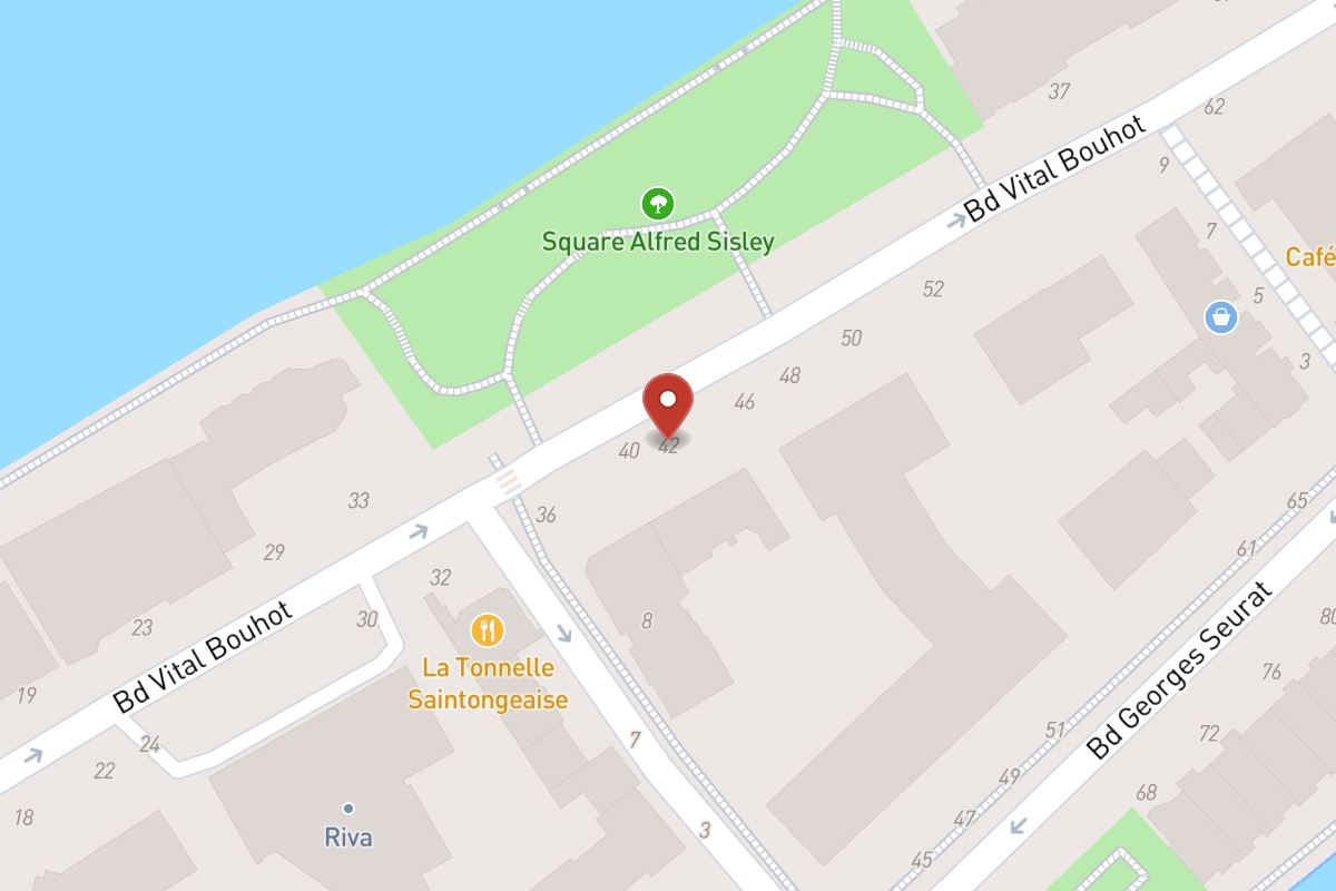 Plan de situation — 42 Boulevard Vital Bouhot