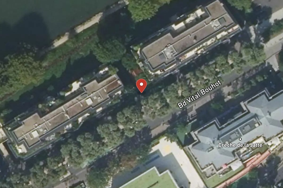 Vue satellite — 45 Boulevard Vital Bouhot