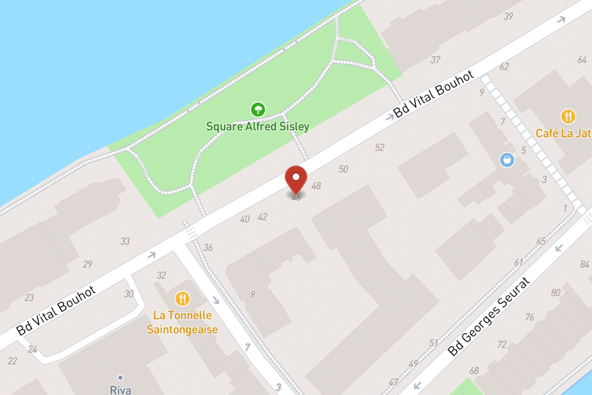 Plan de situation — 46 Boulevard Vital Bouhot
