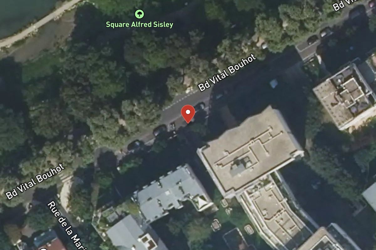 Vue satellite — 46 Boulevard Vital Bouhot